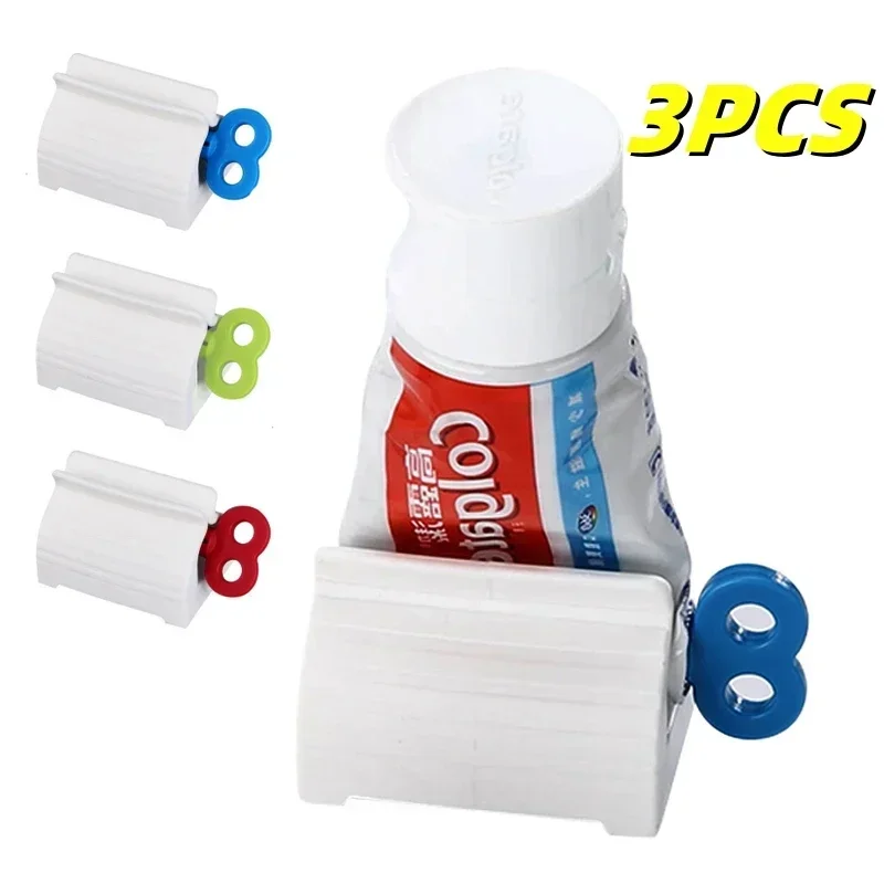 Zahnpasta-Quetscher-Spender – rollende Tube-Presse für Zahnpasta, Kosmetik, Gesichtsreiniger, Badezimmer-Organizer