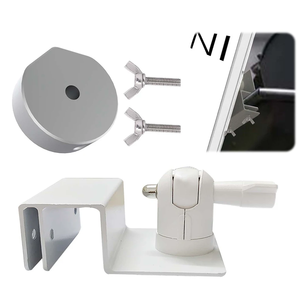 Kit de suporte de calha Eave para StarLink Mnini Outdoor Quick Install Stand 360 °   Rotação à prova d'água e à prova de ferrugem para StarLink Mini