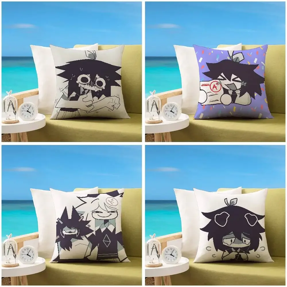 FPE Fundamental Paper Education Pillow Case Sofa  Room Decorative Cushion Covers Dust-proof And Mite-proof Invisible Zipper