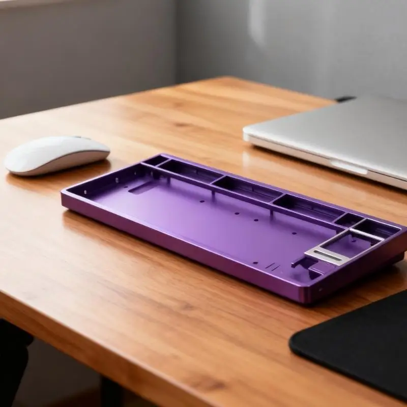 

R53C Anodized Aluminum 80% Layout Keyboards Frame With Enhances Heat Dissipation For Magnetic Axises Modification