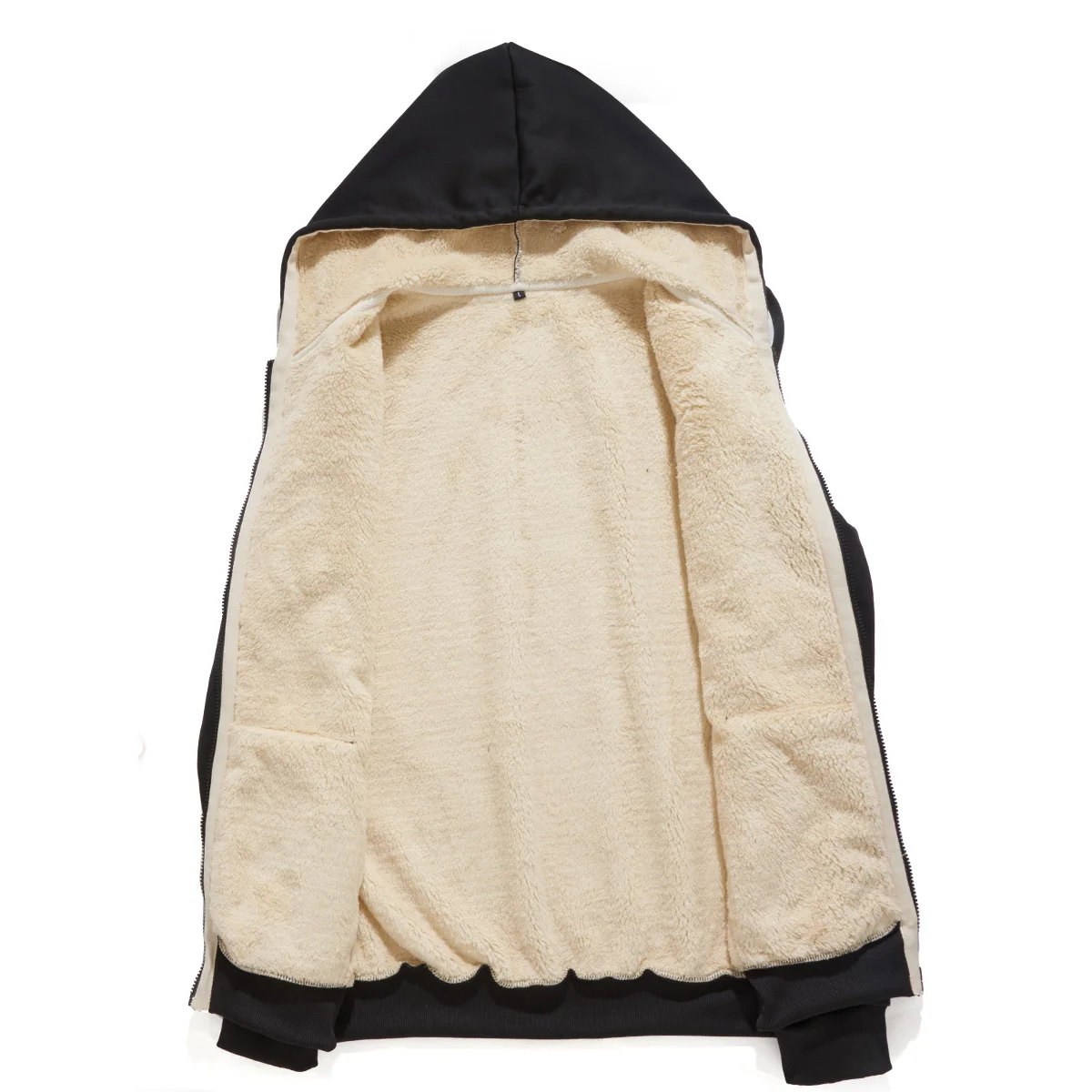 Sport all'aria aperta Fitness Corsa Giacca comoda e traspirante in lana di agnello Giacca da aviatore da uomo versatile e alla moda per l'inverno