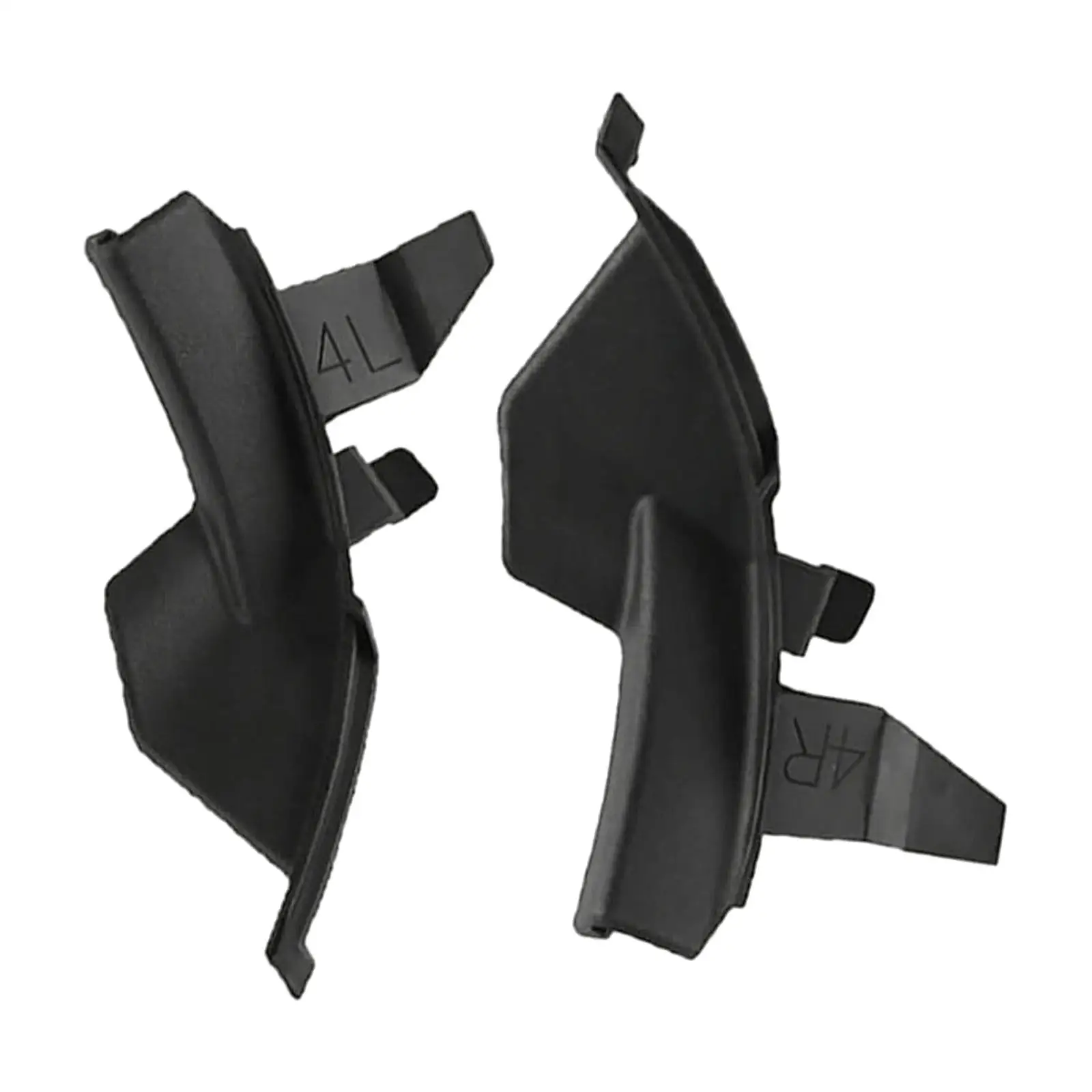 2 Pieces Plastic Windshield-Side Trim Piece Vehicle-Specific Windshield Wiper Side Cowl Trim Direct Fit Heat-Resistant