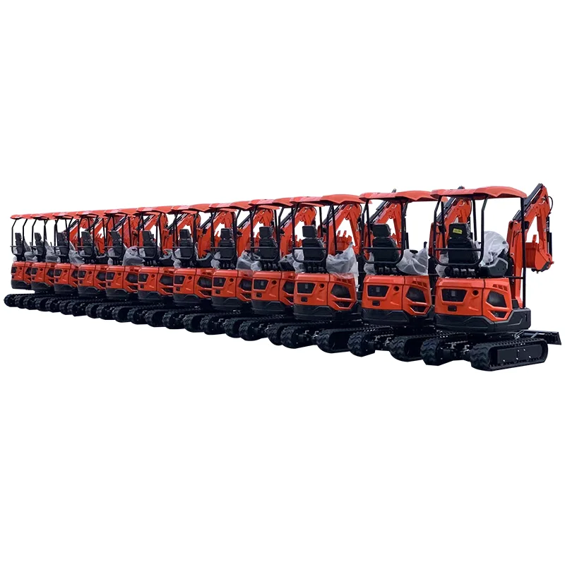 Customized Multi Functional Mini Excavator Farm Garden Hydraulic 1.8 ton Small Digger Reinforced Mini Excavator