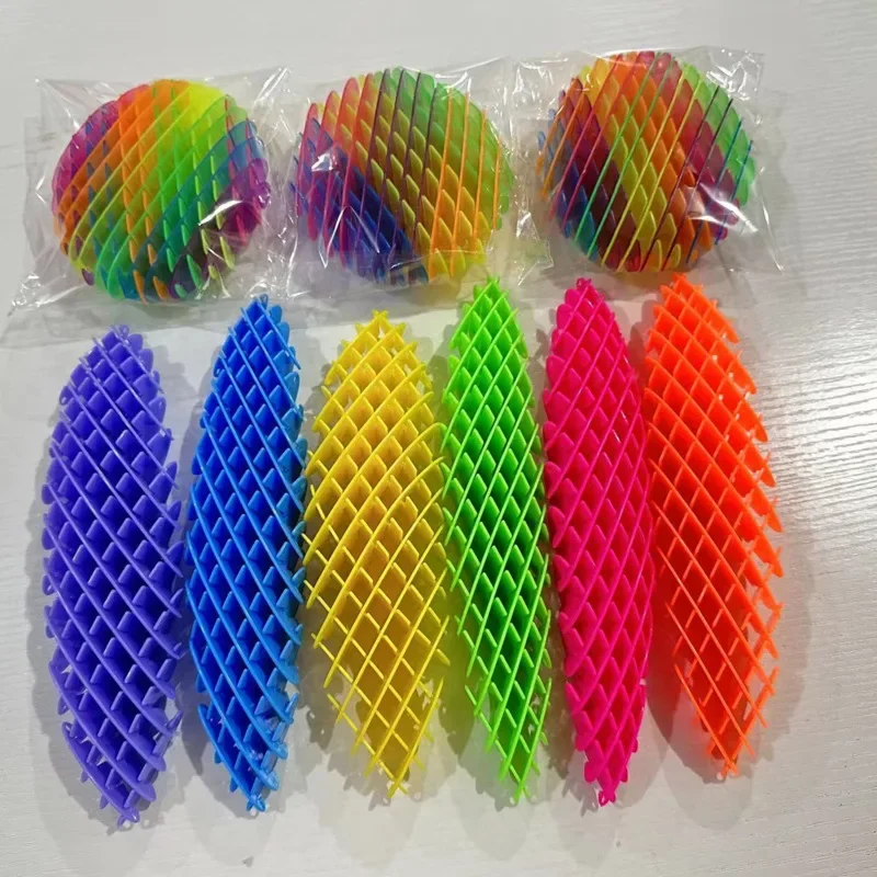 Elastic Mesh Fidget Toys, Descompressão, Desembalar Worm Stretchable, Morphing, Cura, Stretch, Anti Stress, Squishy, Ornamentos Pendurados