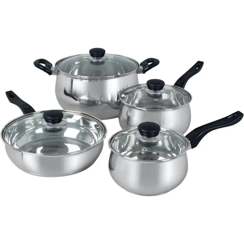 

8-Piece Stainless Steel Stainlokware Set