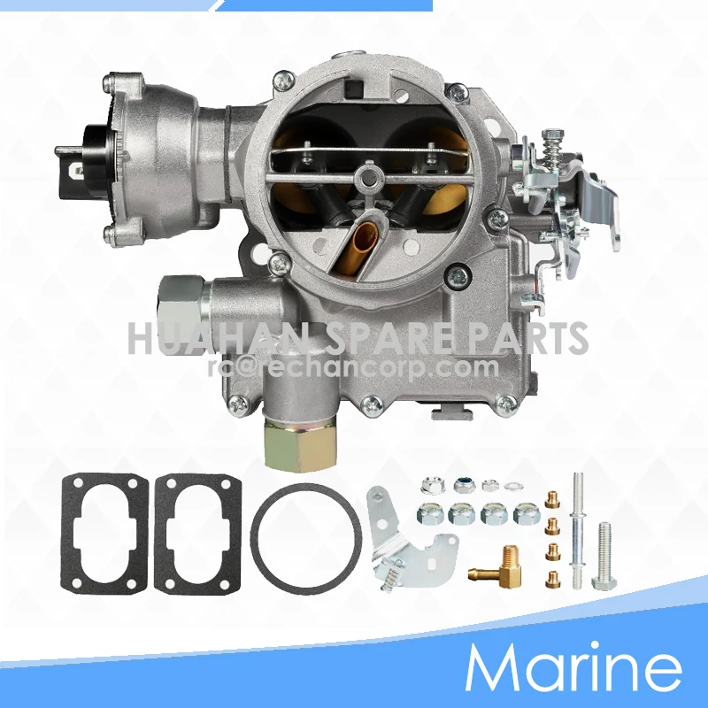

Marine Carburetor 2 Barrel Carb For Rochester Mercruiser 2.5 3.0 4CYL Outboard Engine