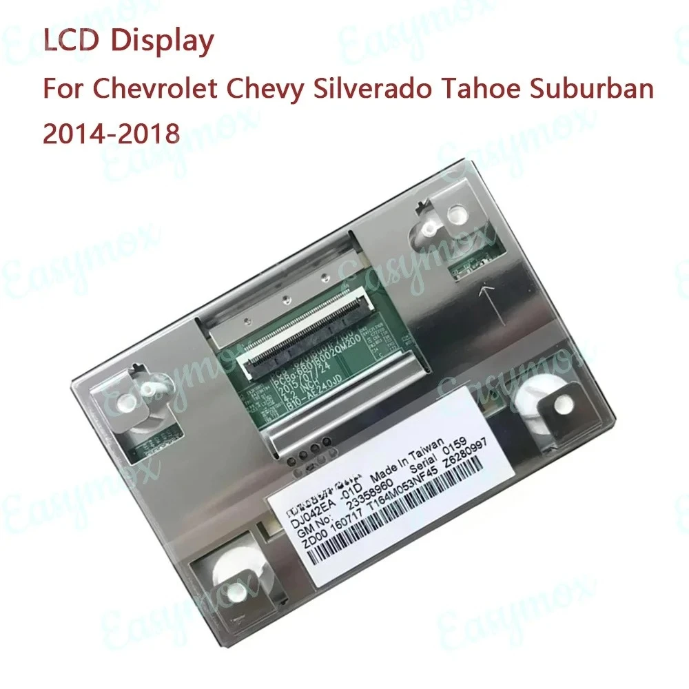 

4.2" LCD Display for Chevrolet Chevy Silverado Tahoe Suburban 2014-2018 DJ042EA-01D Speedometer Instrument Cluster Gauge