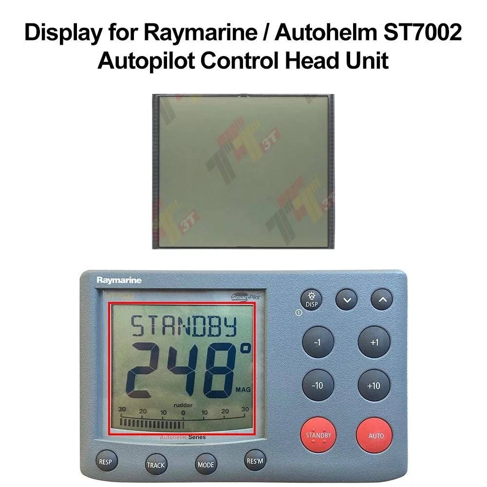 Display für Raymarine / Raytheon / Autohelm ST7002 ST7001 Autopilot-Steuergerät – Detail 2
