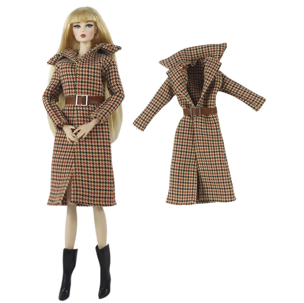 1 Set Doll Clothes 1:6 Scale Dress Outfit for 11.5 Inch 30cm Doll Many Style for Choice Gifts for Girls #03