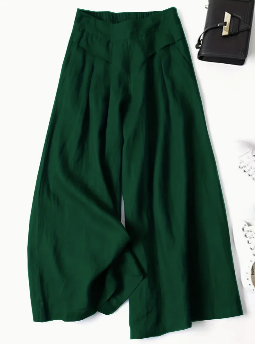 Women's clothing elegant casual fashionable outdoor sports slimming versatile European and American elastic waist circumfer