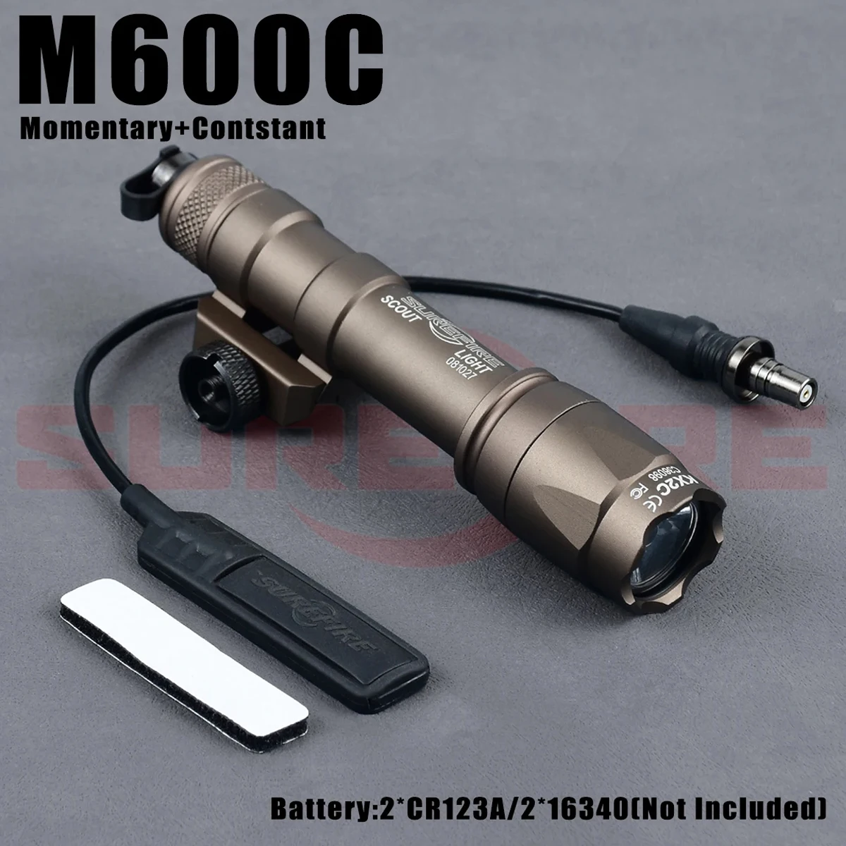 Surefire M300B M600B Taschenlampe M300 M600 Serie Licht 600 Lumen Lampe Schalter Surefire Fackel M300C Aluminium Momentan Konstant – Detail 17