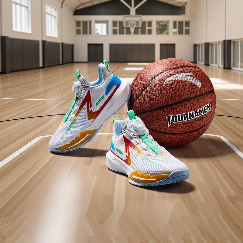 

ANTA Boys' Basketball Shoes 2025 Summer Anti slip and Wear resistant Medium and Large sized Children's Basketball Sports Shoes