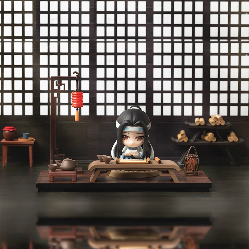 النمط الصيني القديم تجميعها عرض نموذج الدعائم الصغيرة تحصيل اللعب الفني المشهد الملحقات عمل أرقام #3