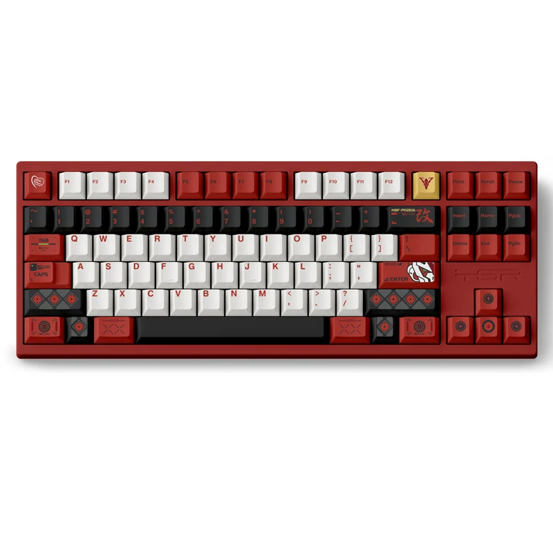 FBB Keycap Red Heresy PBT сублимационная механическая клавиатура на заказ DIY аксессуар для ПК на заказ черно-красный толщина 1,7 мм