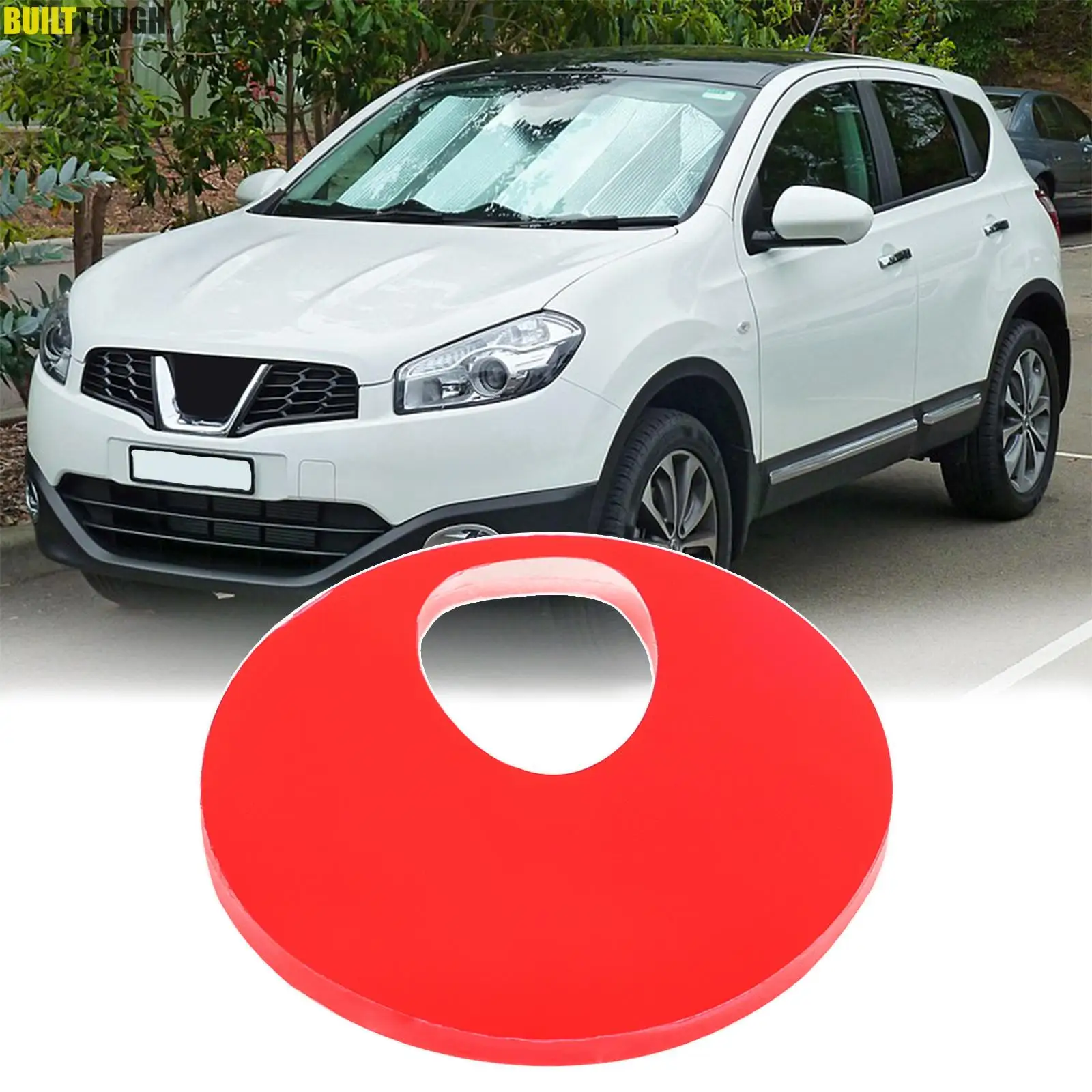 1X Rain Light Sensor Gel Pad For Nissan Qashqai J10 Dualis 2006-2014 Fix Tape Chip Film Silicone Cushion Adhesive Windscreen