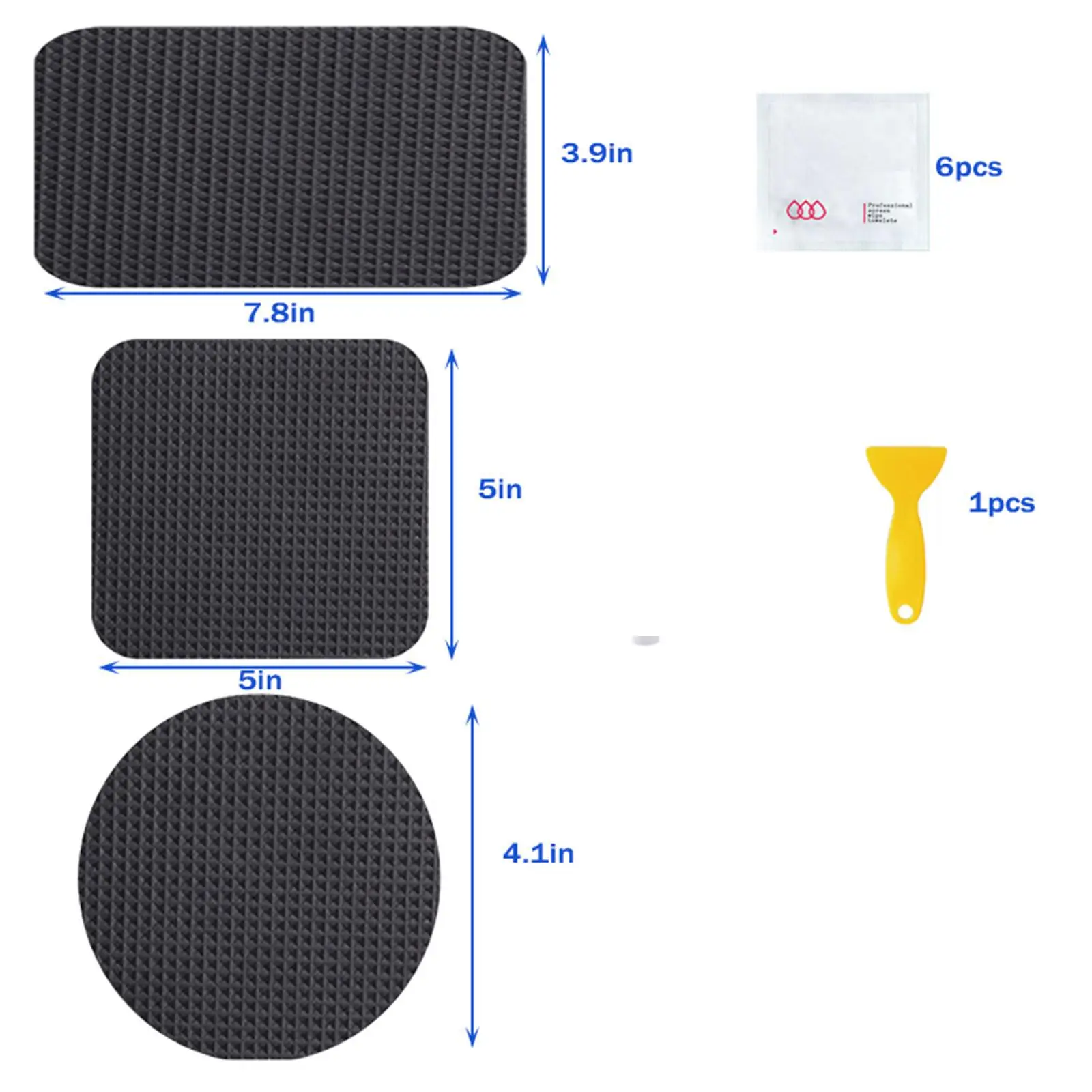 Trampolin-Patch, Trampolin-Matte, Reparatur, Trampolin-Zubehör, multifunktionaler wasserdichter Patch für Luftmatratze, Campingzelte