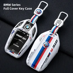 Car key shell for BMW E46 E90 E60 F30 F10 E39 E36 F20 G20 G30 E92 E87 E91 X5 E70 F11 E30 F31 TPU material full protection remote