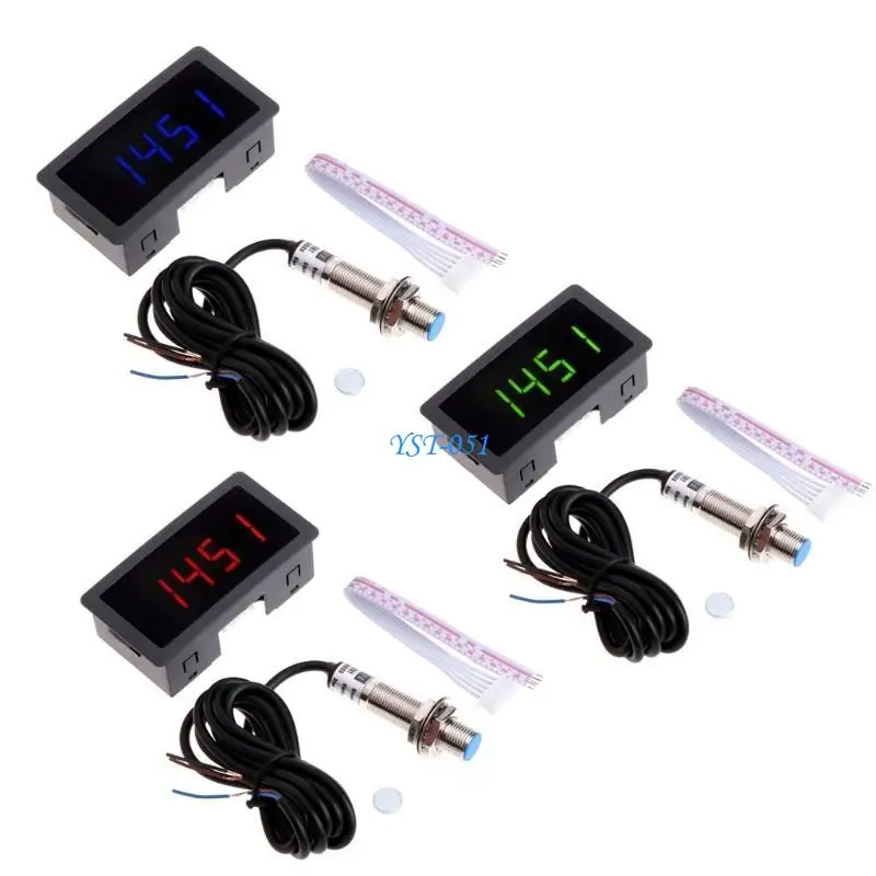 

E15A 4 Digital Tachometer and Hall Proximity Switch Anti-jamming Capability