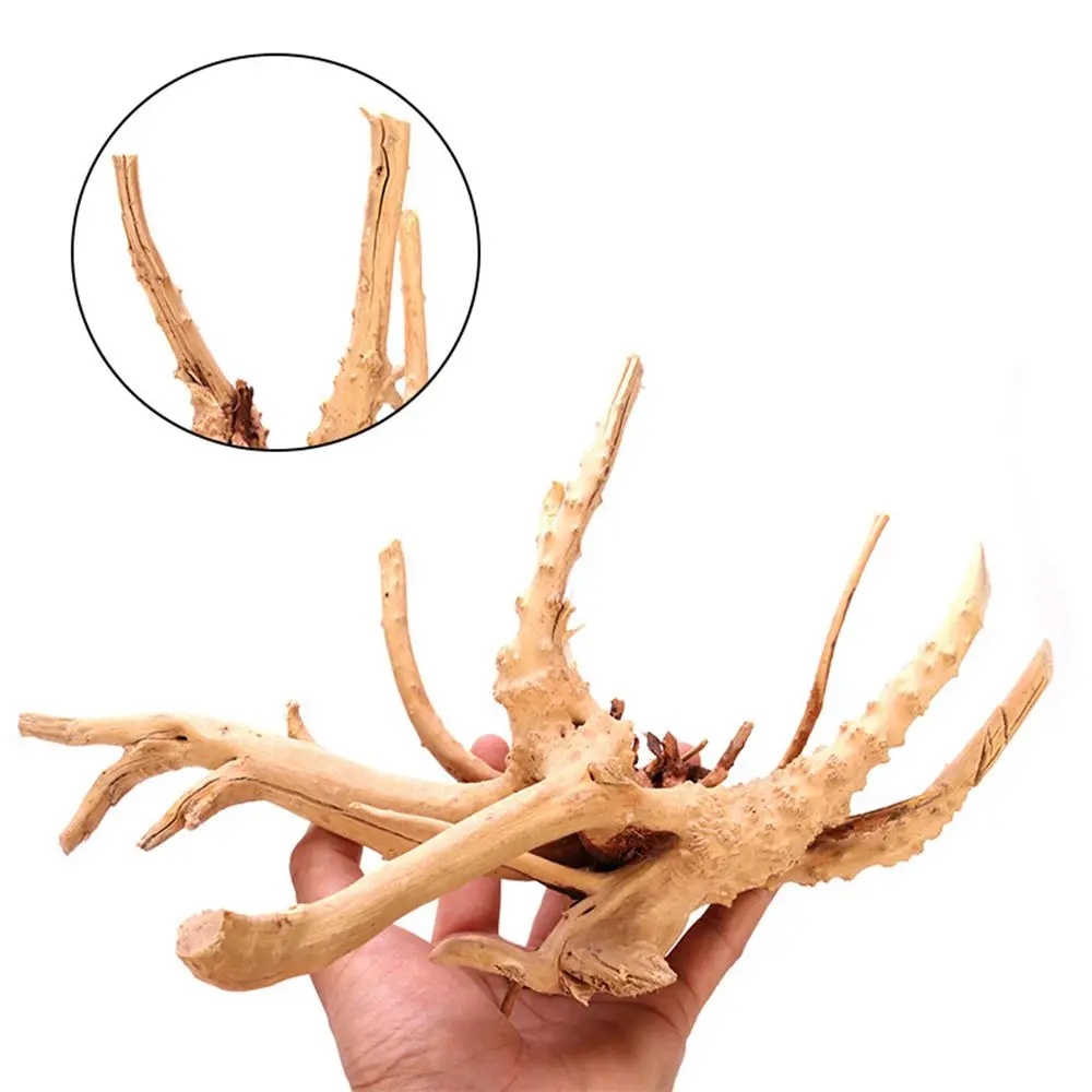 Wood 1 Pcs Landscaping Aquarium Decoration Fish Tank Ornament Tank Background Cuckoo Root Driftwood Plant Stump Natural Trunk