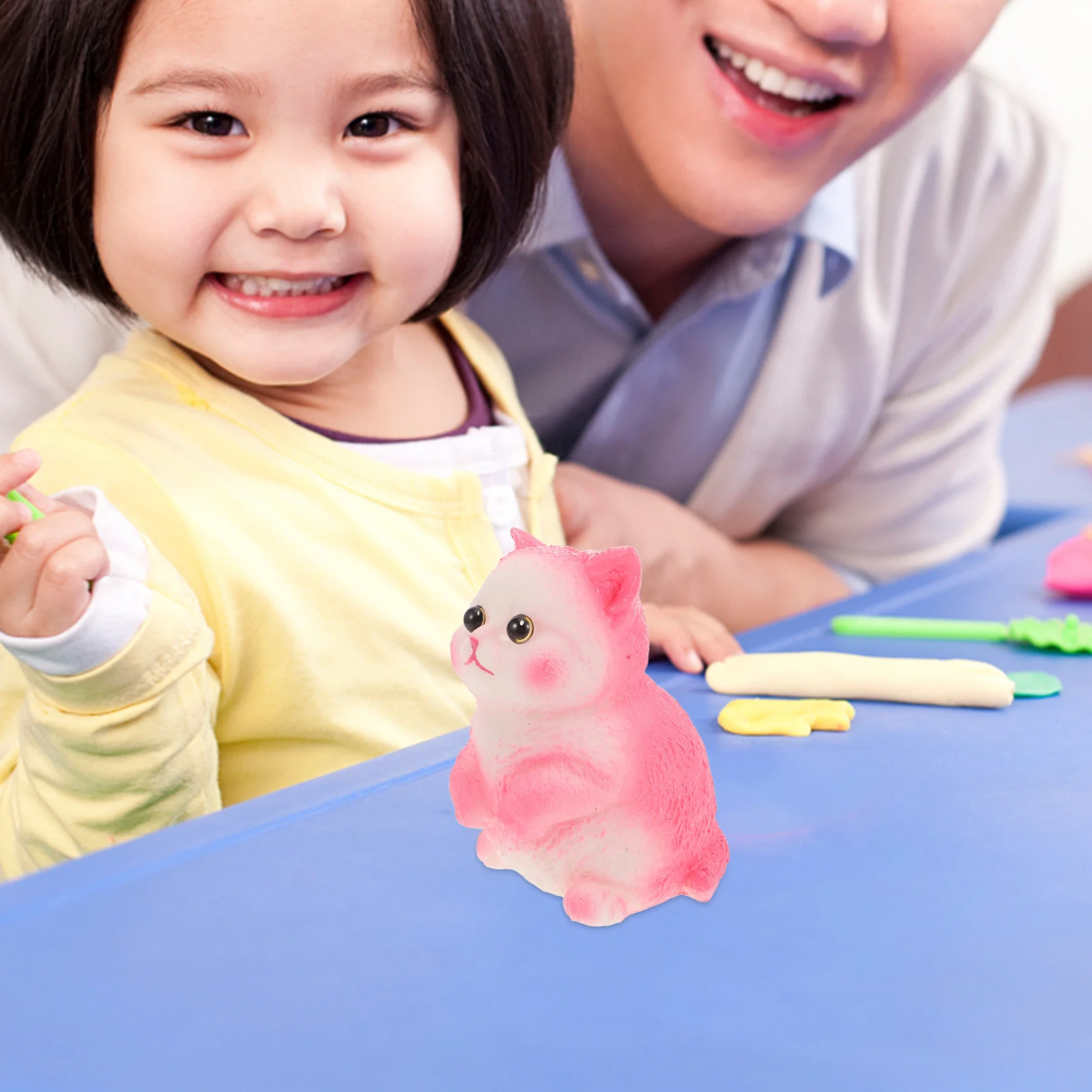 Realistico gatto spremere antistress morbido simulazione animale per l'ansia rilassamento carino pizzico agitarsi regalo di favore di partito