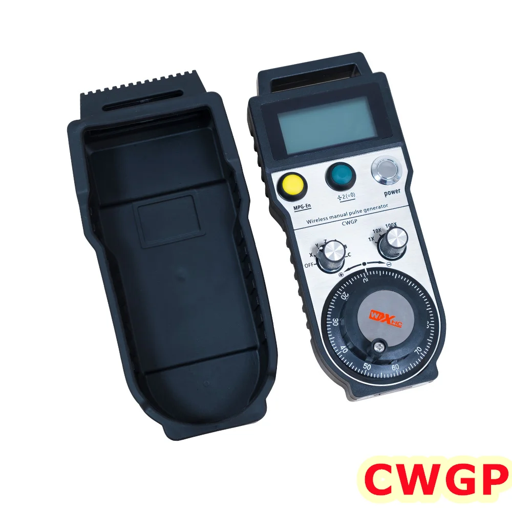 

WiXHC CNC Remote Factory Direct Sale CWGP Cabless CNC Control Pendant 5-axis MPG Handwheel with LCD Display for Fanuc System