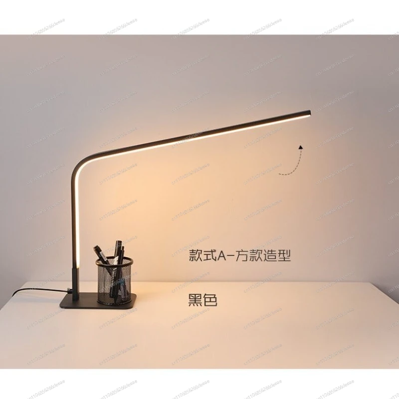 High Grade Eye Caring Reading Lamp Modern Desktop Light For Office Study Bedroom Indoor Decor