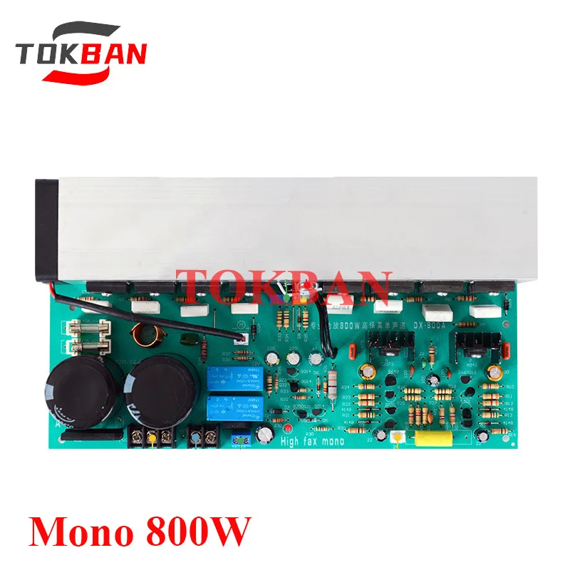 

TOKBAN 800w Mono Amplifier Board Toshiba 1943/5200 with Speaker Independent Protection High Power Amplifier Board
