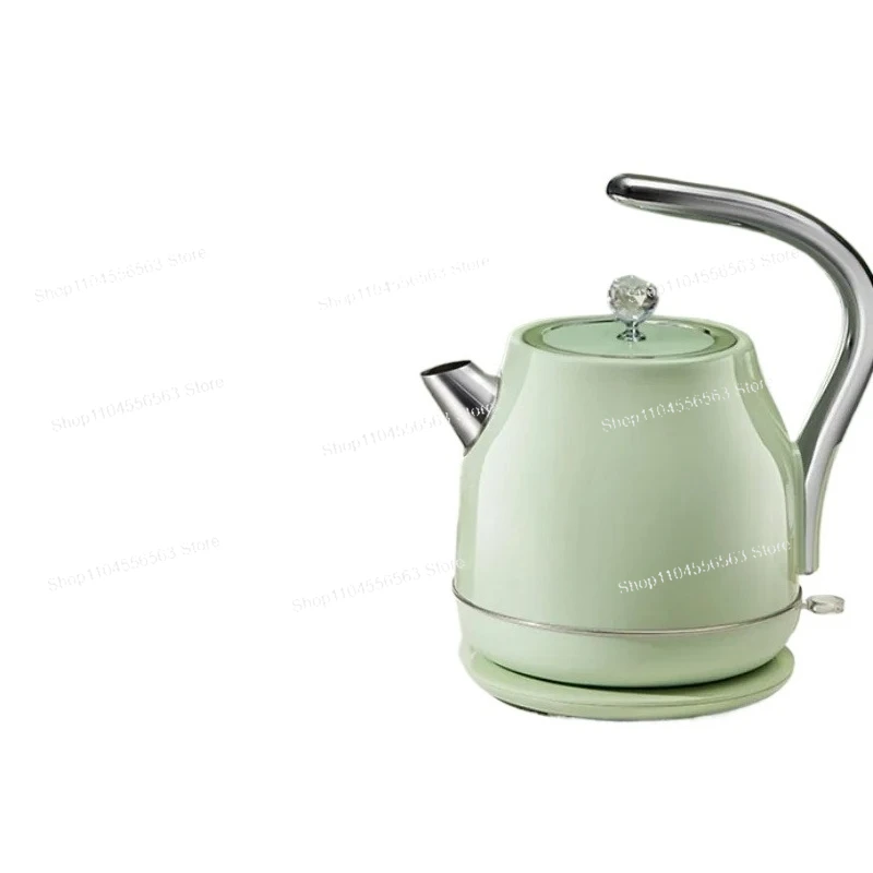 

Электрический чайник из нержавеющей стали в стиле ретро 304, 220 В, бытовая машина для кипячения воды с автоматическим отключением питания, 1,7 л/1,5 л, доступны