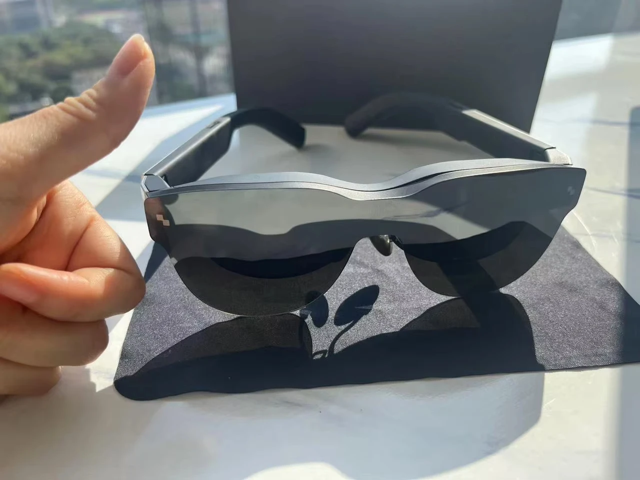 2024 Novos óculos TCL RayNeo Air 3 AR 120Hz 100 polegadas IMAX Theater SeeYA Micro OLED 5a geração Tela de 0,6 polegadas