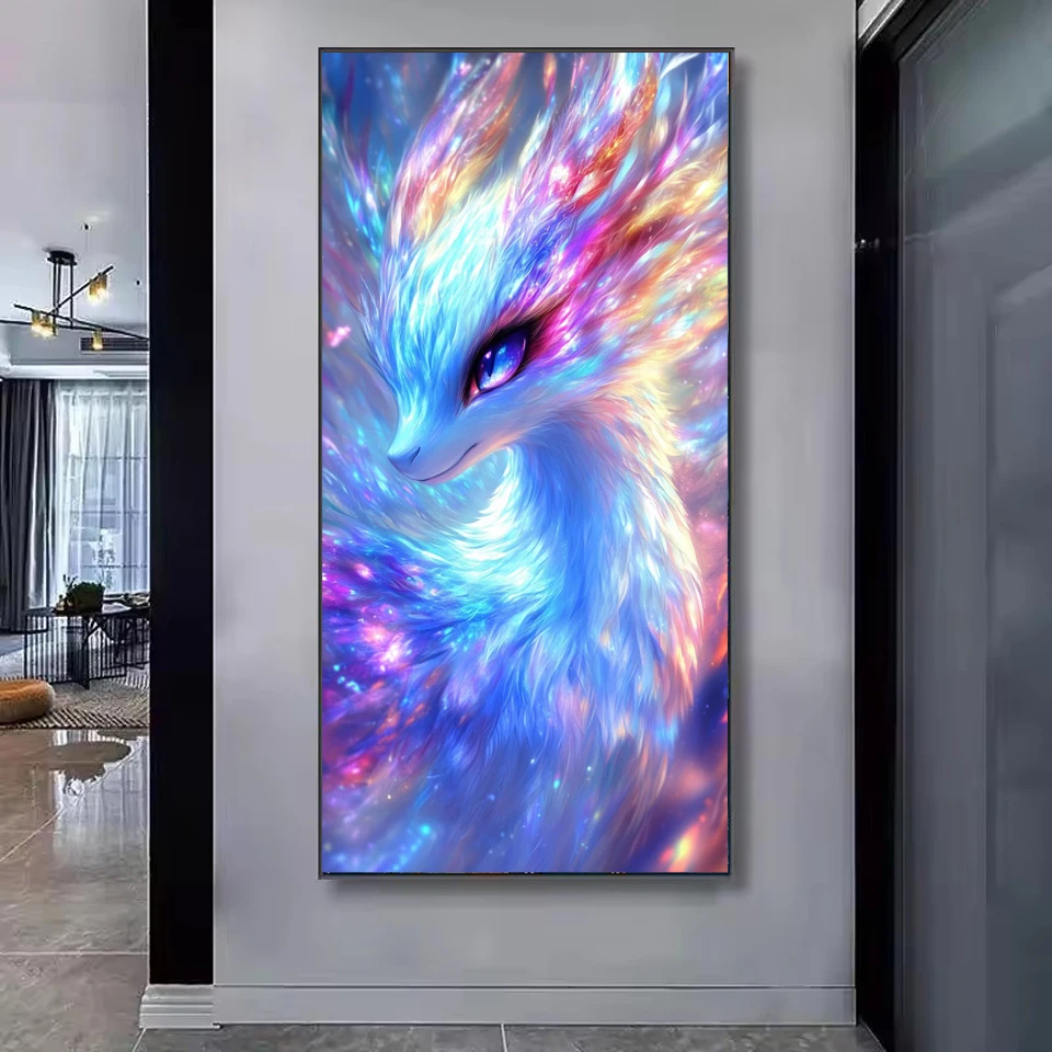 Animal Diamond Painting New Collection Cartoon Dragon Full Square Round Mosaic 5D DIY Home Decorative Rhinestone Pictures