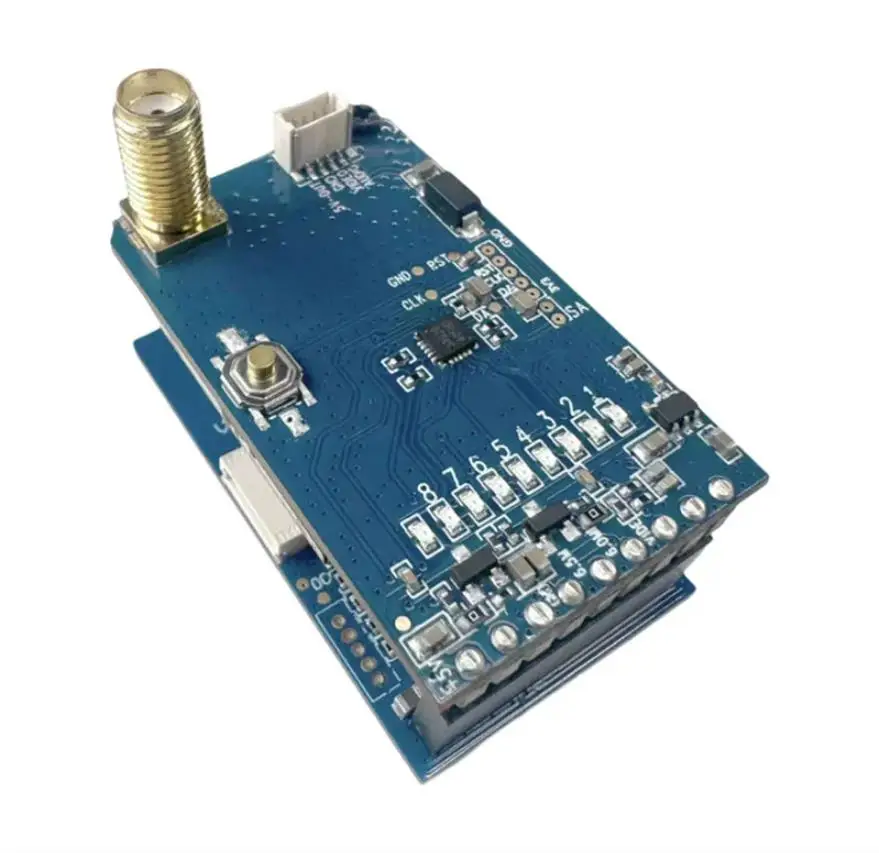 Skyzone VTX 1.7G 1.6W FPV transmetteur vidéo analogique 1.7G 1.6W VRX 8CH Module récepteur PAL/NTSC pour lunettes de Drone Fatshark FPV DJI