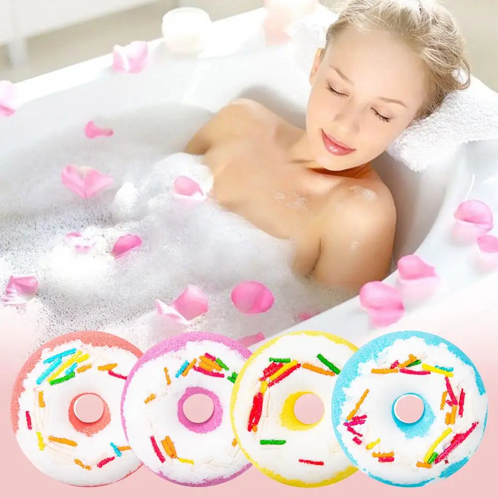 

Бомба для ванны Пончик Бомба для ванны Пузырьковые бомбочки для ванны Забавные бомбочки в форме пончика Пузырьковые бомбочки для ванны Увлажненные гладкие для тела Соли для ванны