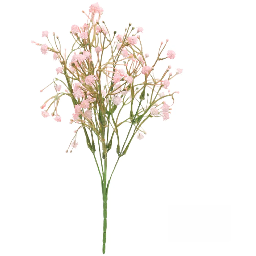 Baby\'s Breath Simulation Flowers Bouquet 34cm Long Lightweight Design for Wedding Centerpiece Home Living Space Garden Styling