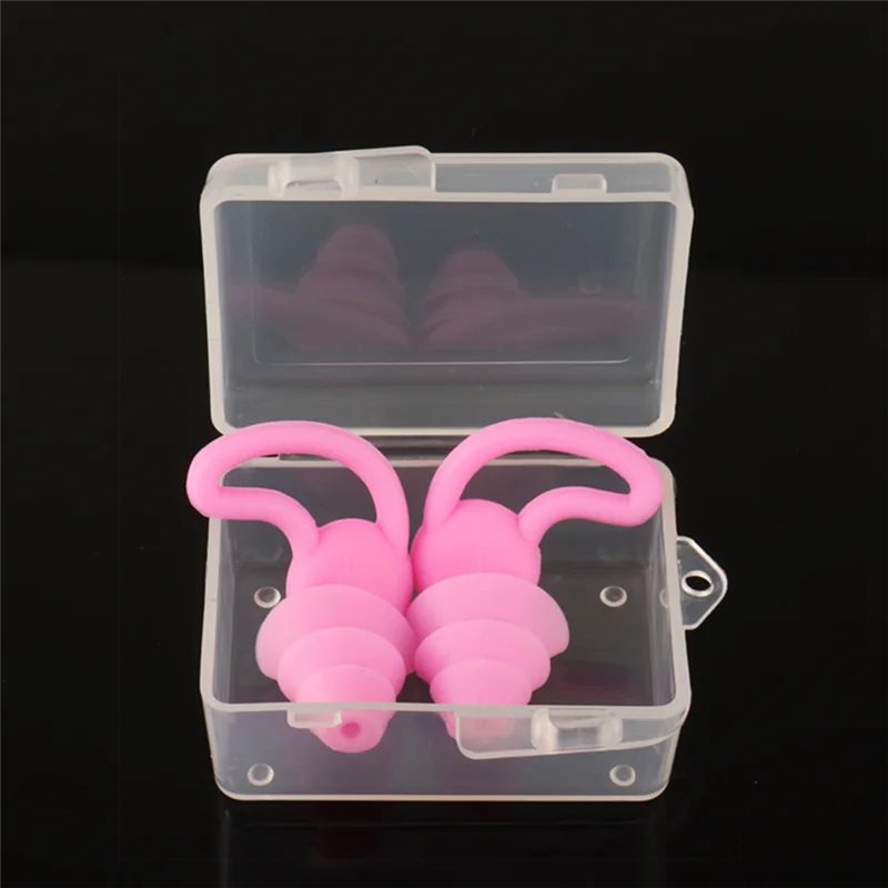 【Superdeals】زوج واحد من سدادات الأذن المريحة على شكل مخروطي أثناء السفر والنوم المقاومة للضوضاء وحماية الأذن من الصوت