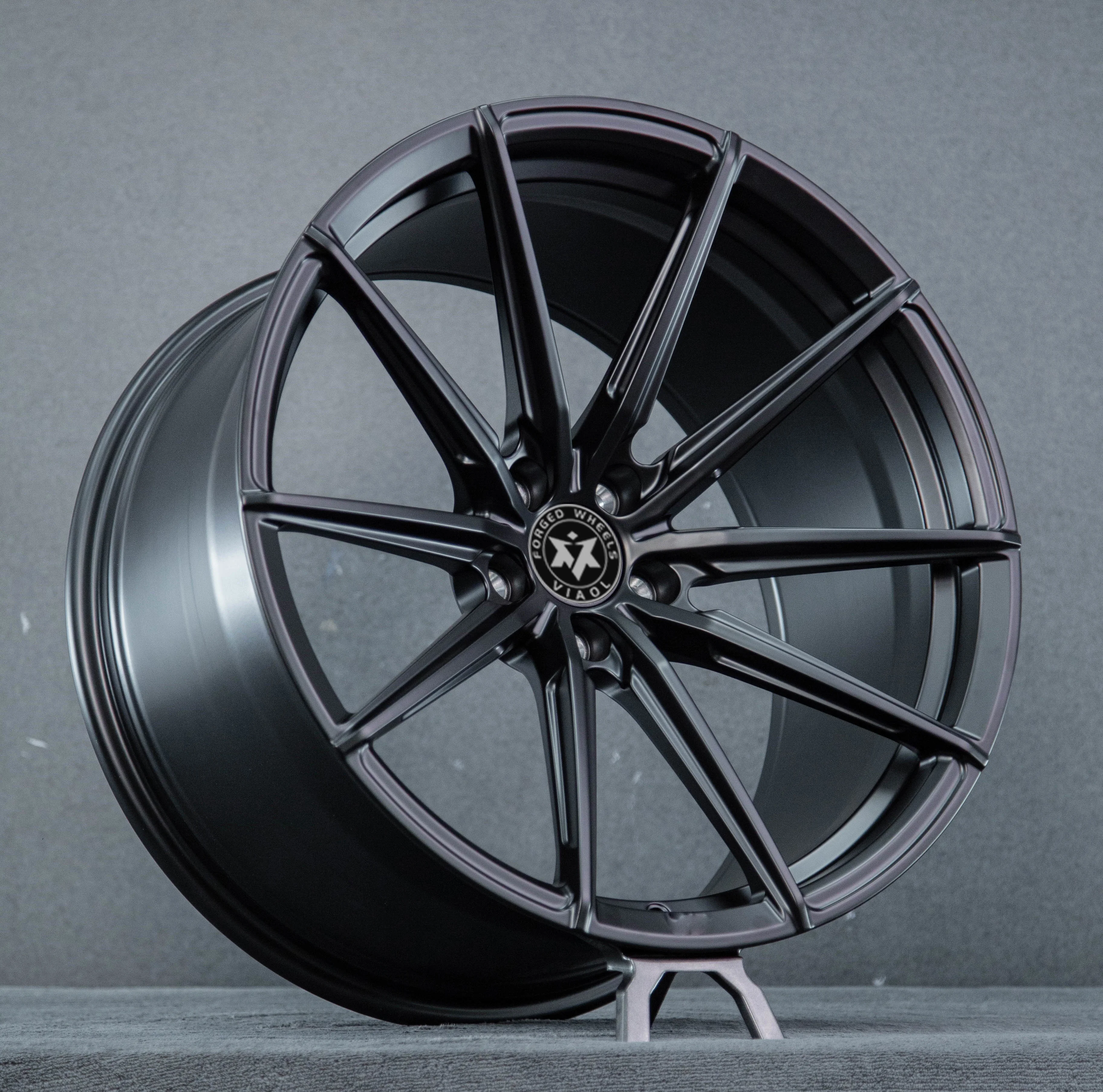 عجلات سيارة سباق مقعرة عميقة 5X112 5X120 لسيارات bmw M3 M4 M5 Mercedes Amg Audi Rs 18 19 20 21 بوصة حافة كروم #2