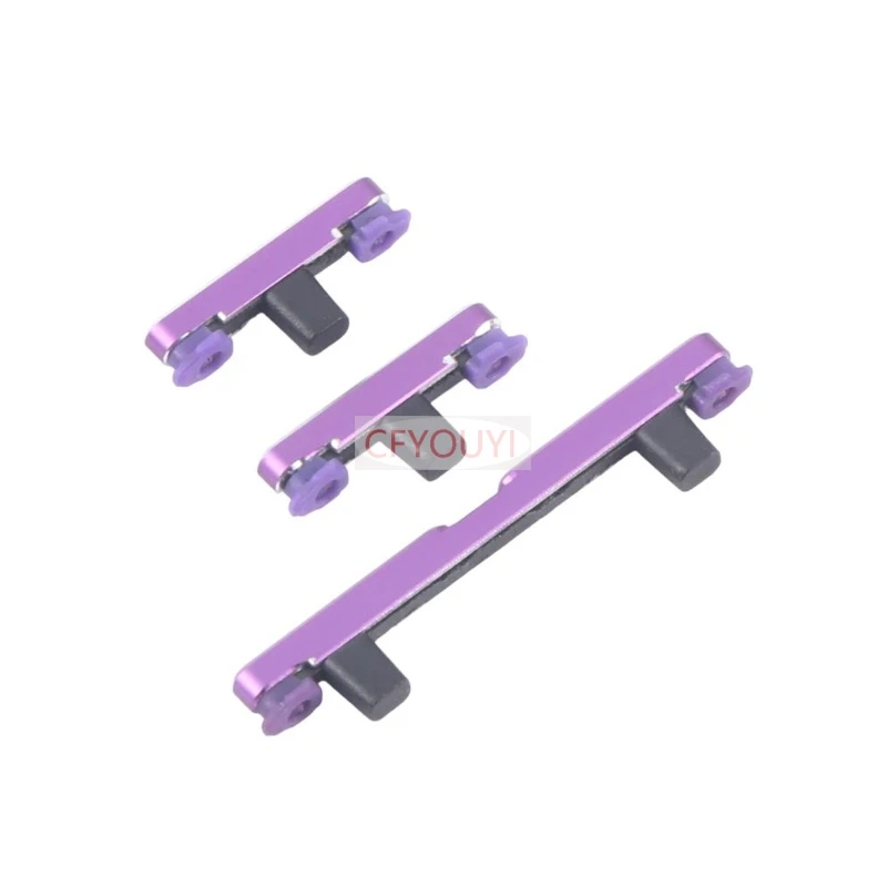 1 مجموعة لموتورولا موتو ايدج 60 برو XT2507-5 الجانب مفتاح الطاقة على إيقاف ومجموعة أزرار الصوت استبدال جزء