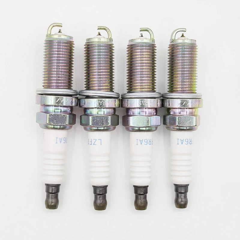 4pcs MN158596 Laser Iridium Spark Plug LZFR6AI 3656 Fit for Mitsubishi Outlander Lancer Galant Eclipse 2.4L LZFR6-AI