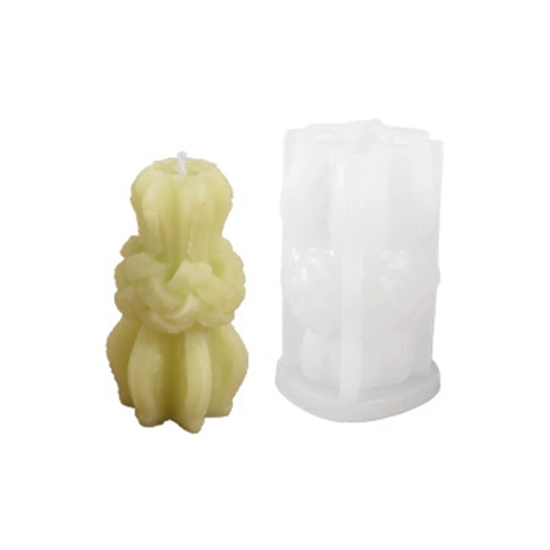 Non-stick Epoxy Resin Casting Mold, 3D Flower-Vine Mold, Easy to De-mold for Making Soap, Plaster, Chocolate