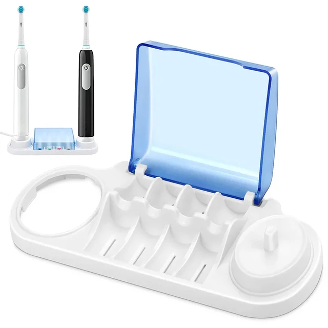Uchwyt na szczoteczki do zębów Braun Oral B Uchwyt na szczoteczki do zębów Łazienka Stojak na szczoteczki do zębów Podstawa Uchwyt na główki szczotek Podstawa z otworem na ładowarkę