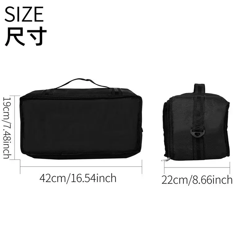 Waterproof Bongo Drum Bag Handheld Crossbody Oxford Cloth Storage Box Cotton Thickening Total Protection Drum Bag