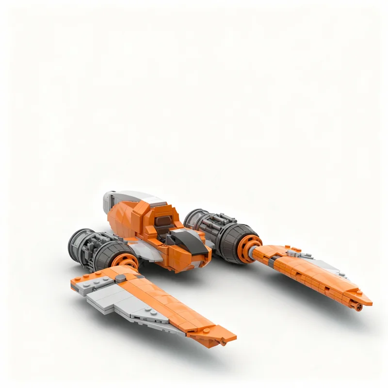 

437PCS MOC Space Battle Kotor Daggerstar Swoop Bike Model Brickss Architecture DIY Assembly Display Home Decor Gift Ideas