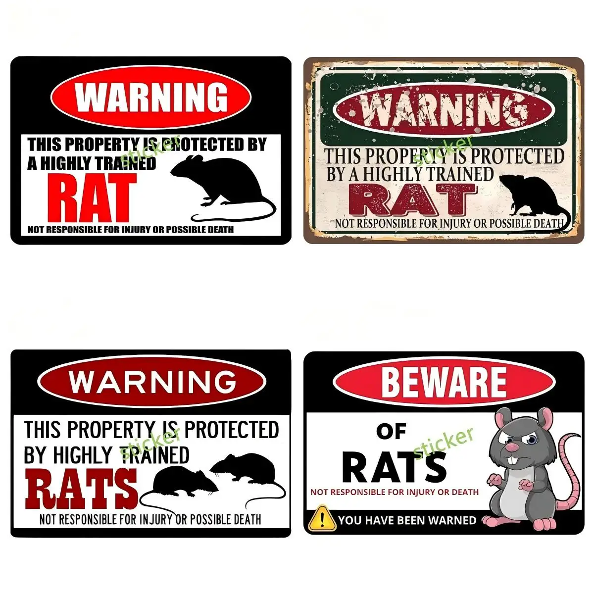 

Personality DecalsHow Am I Driving I Am Not This Vehicle Is Driven By 700 Rats Car Stickers Sunscreen Simple Accesorios
