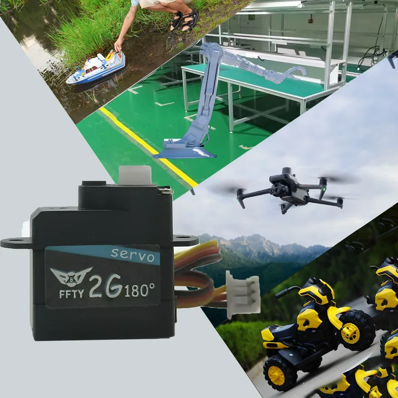 2 جرام سيرفو البلاستيك والعتاد 2 جرام سيرفو أجهزة صغيرة ، 3.7-5 فولت RC مايكرو أجهزة رقمية عدة ل RC هليكوبتر طائرة سيارة قارب وقطع غيار الروبوت