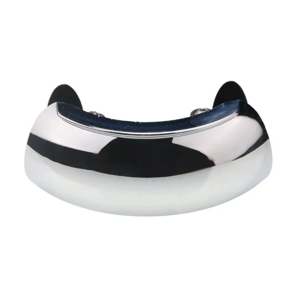 

180 Degree Wide Angle Motorcycle Rearview Mirror Blind Detection Adjustable Windshield Wide Angle Mirror Wind Screen Mount