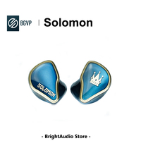 BGVP Solomon 9 Drivers 2EST+2DD+3BA+2BC Hybrid In-ear Earphone IEM Monitors Bone Conduction4.4mm Plug Wired HIFI Music Earbuds