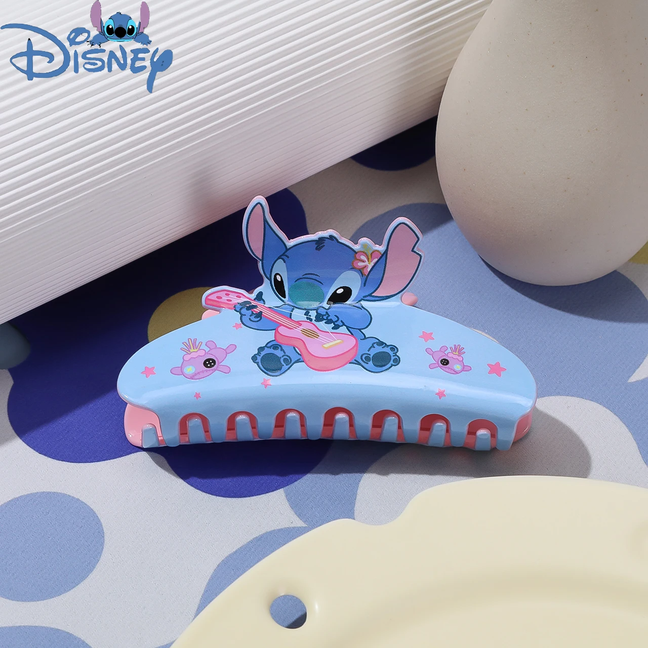 3 pinzas en forma de garra para el pelo coloridas de la serie Stevie de Disney al azar, accesorios decorativos prácticos para el cabello de estilo diario