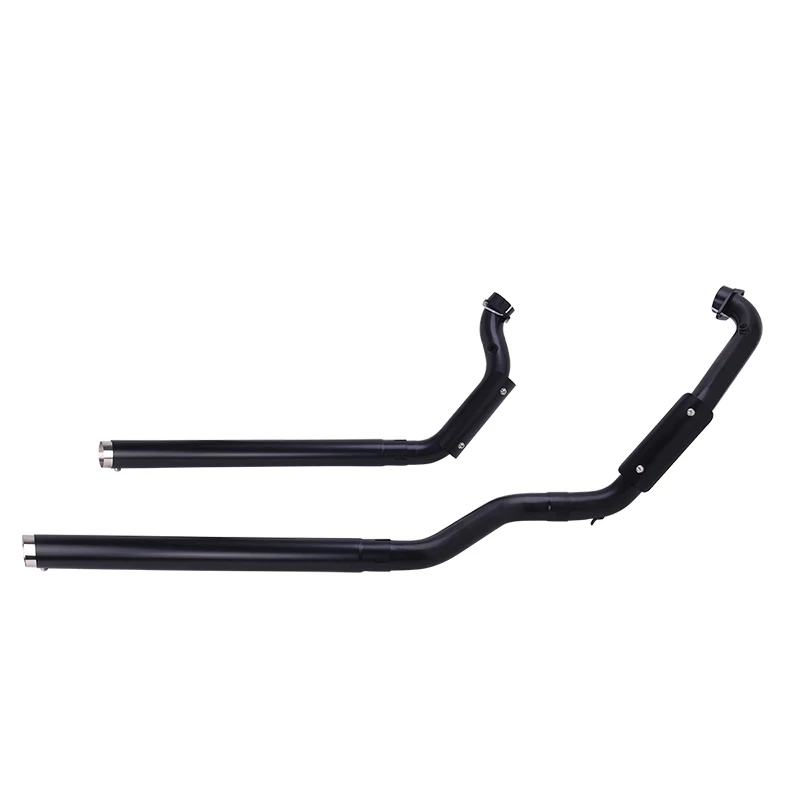 For INDIA Scout Sixty Bobber 2015-2024 Twenty Rogue Full System Exhaust Mid Link Pipe Slip On Black Header Muffler Stainless