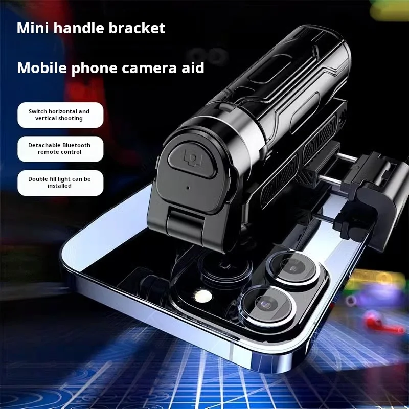 Ultra Compact Selfie Stick,Travel Portable Tripod 360° Rotation Phone Holder,Bluetooth Remote,Anti-Shock, for Vlog/Photography​