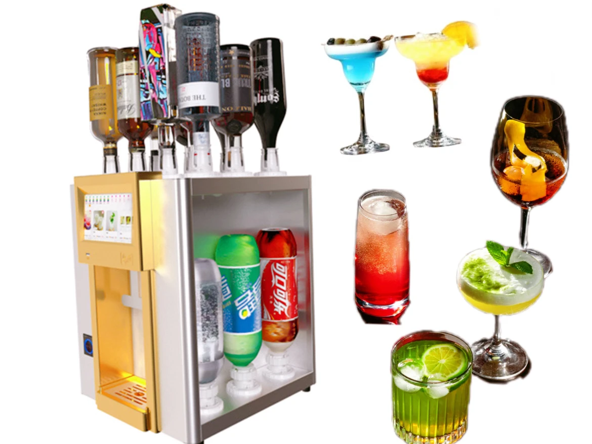 Inteligentny automat do mojito Inteligentny dozownik do wina Profesjonalna maszyna do mieszania Tolact Artykuły restauracyjne