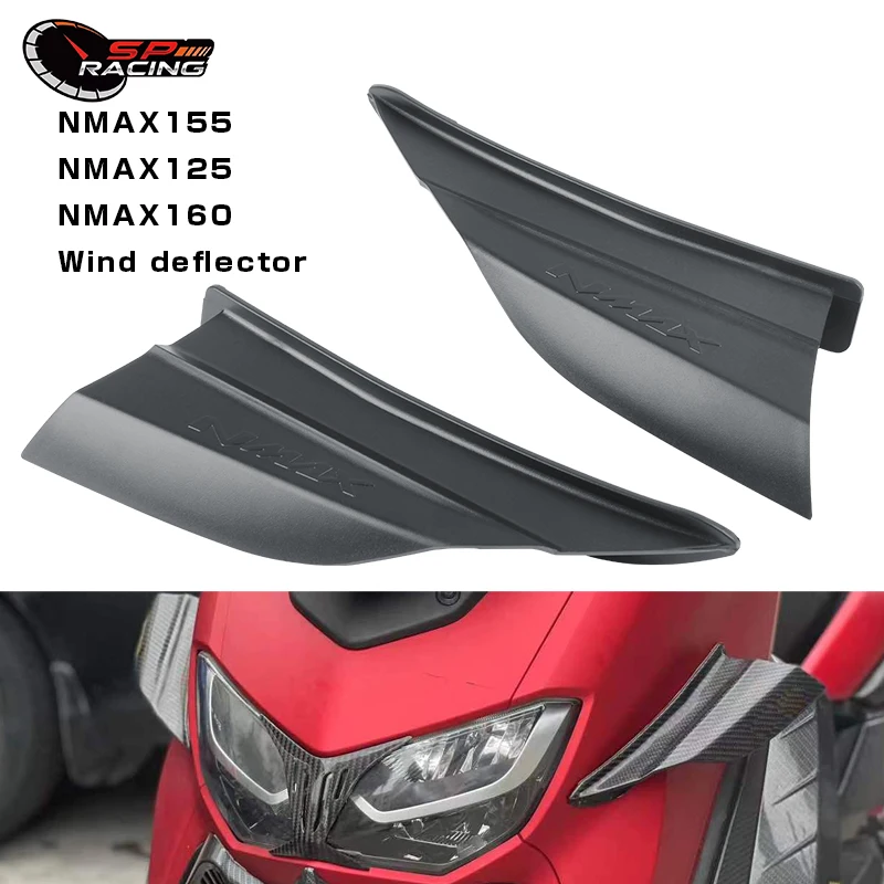 

for YAMAHA NEW NMAX155 NMAX125 V2 2019-2024 Motorcycle Tuning Front Side Panel Fixed Airfoils Wind Guides